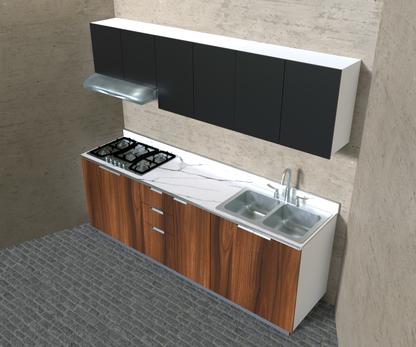 Cocina: LINEAL INUU ESGATAR