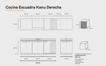 Cocina: KANU DERECHA